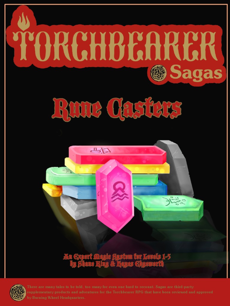 Torchbearer Sagas - Rune Casters PDF | PDF | Casting (Metalworking ...