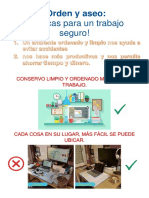 Orden y Aseo Buenas Practicas Seguras en El Trabajo PDF