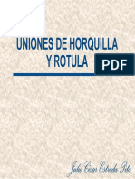 3.2 - 7) Uniones de Rotula y Horquilla