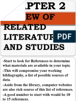 Review of Related Literature and Studies