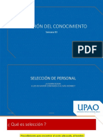 Evaluación Del Conocimiento: Semana 03