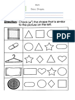 Lesson 1 - Shapes