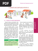 Elements and Compounds Around Us: 5.1. Types of Pure Substance