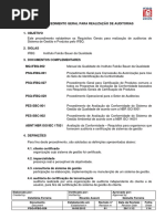 PSQ-IFBQ-028 - rev 01 - Procedimento Geral de Auditorias