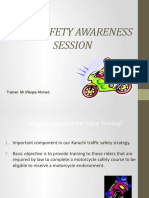 Bike Safety Awareness Session