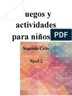 Juegos y Actividades Segundo Ciclo LVL 2