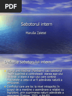Sabotorul intern