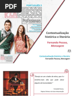 3.Contextualização histórica e literária - Fernando Pessoa, Mensagem