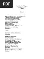 Supreme Court Rules on Coconut Levy Cases