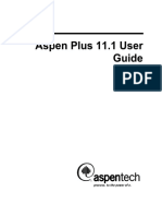 Aspen Plus 11.1 User Guide