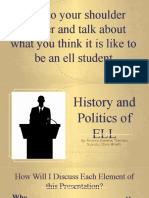 History and Politics of Ell-2