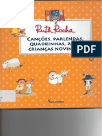 Livro Canções, Parlendas, Quadrinhas, para Crianças Novinhas - Ruth Rocha PDF