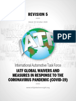 IATF Measures Coronavirus Pandemic COVID 19 REVISION 5 - 30oct2020 PDF