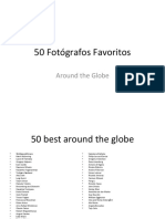 50 Fotógrafos Favoritos