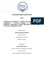 Internship Report ON