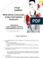 The Analysis of Fast Fashion Consumption PDF