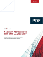 A Modern Approach To Test Data Management