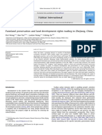 Wang Et Al. - 2010 - Farmland Preservation and Land Development Rights Trading in Zhejiang, China