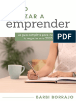 Como Emprender Un Negocio