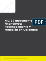 Nic 39 Instrumentos Finacieros y Reconcocimeintos Medicion en Colombia PDF