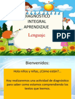 Diagnóstico Integral Aprendizaje