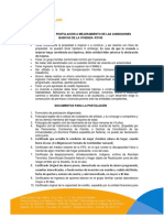 Documento 2 Requisitos para Postulación Mejoramiento de Vivienda y Saludable