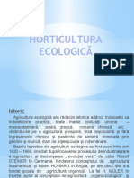 Horticultura Ecologică