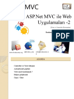 ASP.NET MVC Öğreniyorum – 2 (Controller ve View Kavramları)