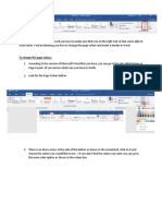 Change Page Color and Add Borders in Word