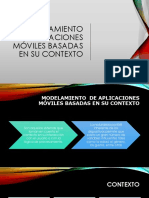 Tema 2 - Modelamiento de Aplicaciones Móviles Basadas en Su Contexto