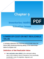 Inventories: Additional Valuation Issues