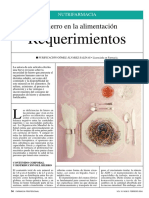 Hierro en La Alimentación PDF