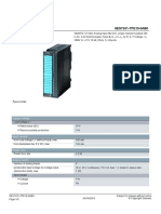 Data Sheet 6ES7331-7PE10-0AB0: Supply Voltage