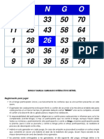 Bingo Gib Carton 26