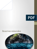 Reservas Minerales Resumen