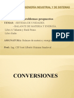 13 Problemas Conversiones Cap.2 A.Valiente Rudi Primo y Cap.1 Earle 45 Diapositivas