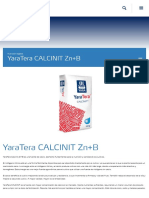 YaraTera CALCINIT ZN+B - Yara Perú PDF
