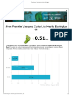 Resultados Calculadora Huella Ecológica