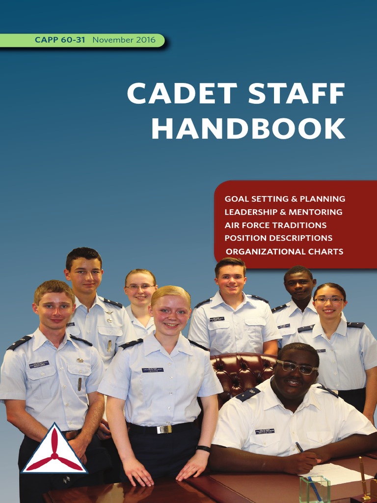 Cadet Staff Handbook Overview | PDF | Goal | Leadership