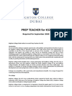 BCD Teacher For Prep KS2 - 2020