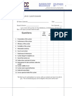 Questions:: Sample Survey Questionnaire