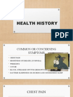 Health History Report