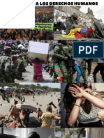 Collage de La Violacion de Derechos