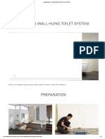 Installation Guide - Install A Wall-Hung Toilet System - GROHE