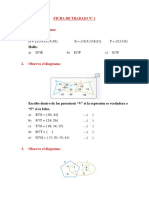 FICHA DE TRABAJO N°1 - Matemática