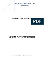 Manual PUNTO FACTURACION PG 31