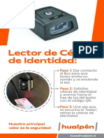 Afiche-Lector de Cédula de Identidad