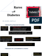 Tipos raros de diabetes: una guía de los síndromes menos comunes