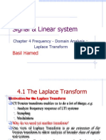 Chapter 4 Laplace Transform