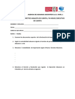 Examen Analista, in House Ejecutivo de Cuenta Ascointer 2020